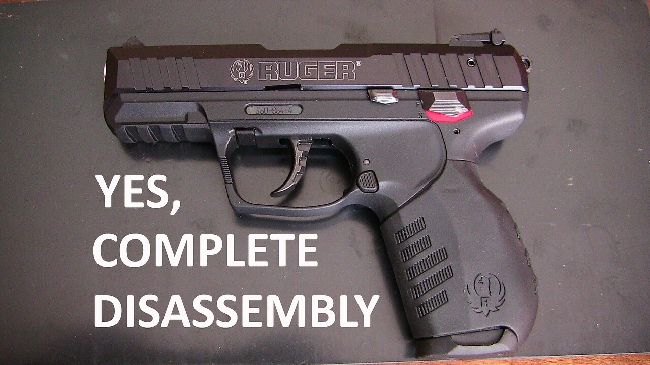 Ruger SR22 Complete Disassembly