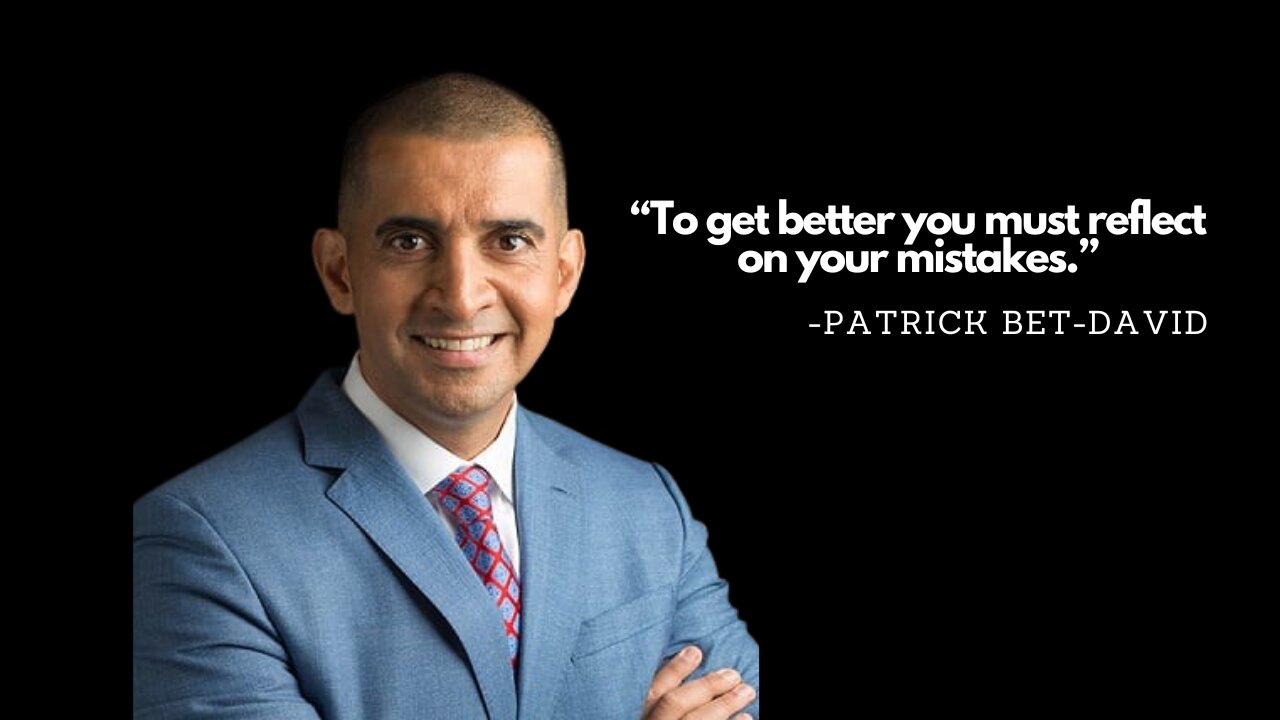 Patrick Bet David Motivational Speech "What is a Good Day?"