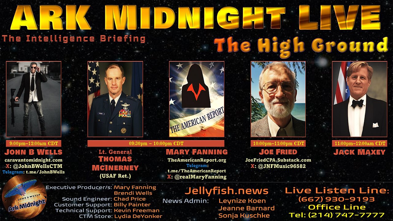 The Intelligence Briefing / The High Ground - John B Wells LIVE