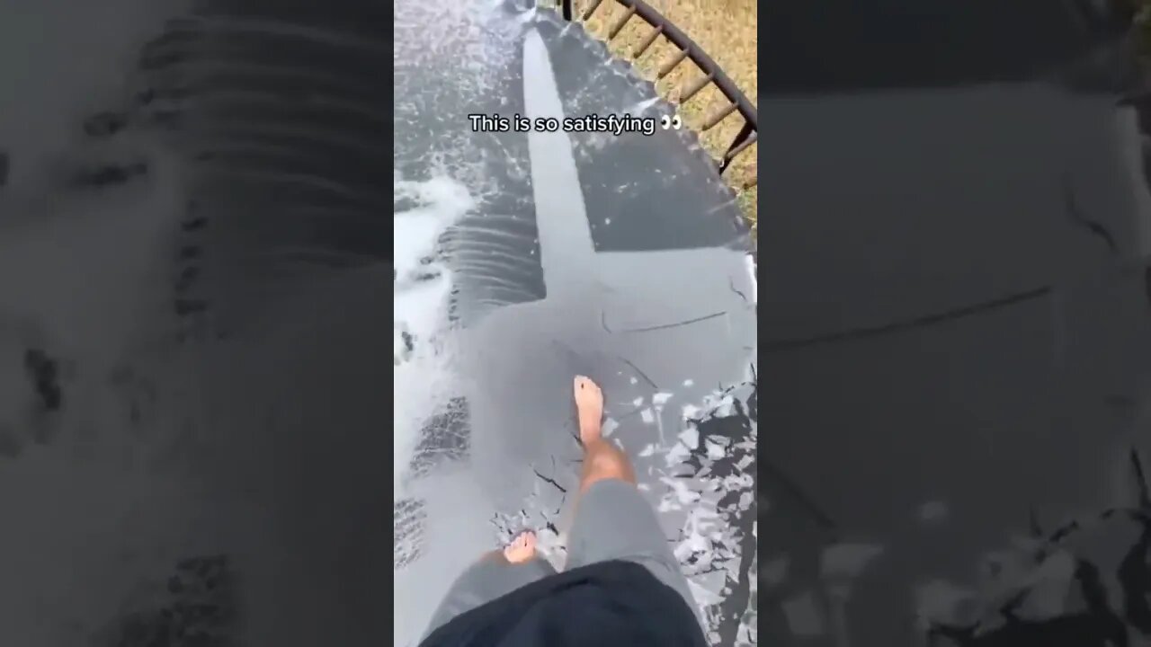 A Frozen Trampoline