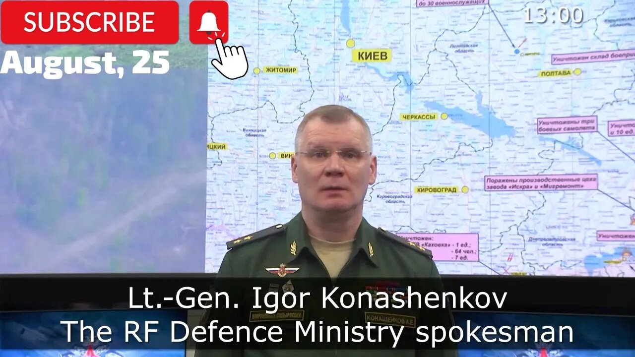 Russian Defence Ministry report on the progress of the special military operation in Ukraine!