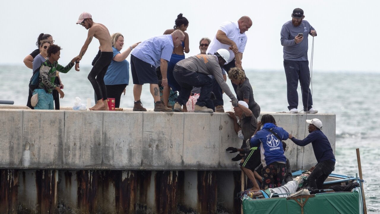 Cruise Ship Rescues Cuban Migrants Near Florida Keys