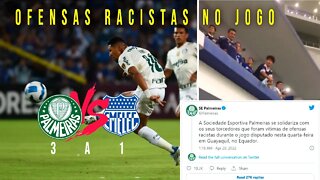 PALMEIRAS 3 X 1 EMELEC⚽ , RACISMO NO JOGO#palmeiras#emelec#alviderde#el verdao