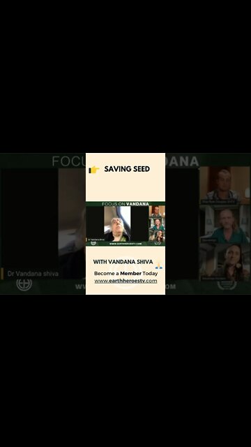 Saving Seed with Vandana Shiva #Shorts #EHTV #agriculture