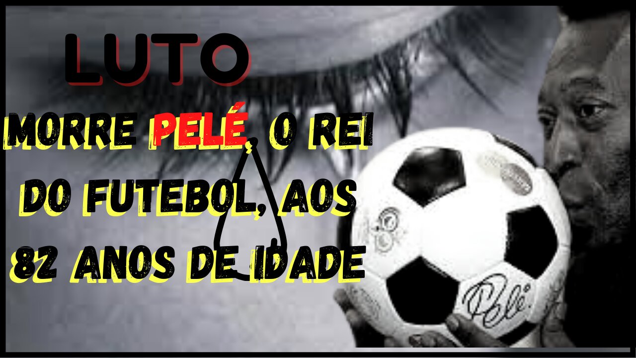 😭😭Luto no #futebol, brasileiro e mundial #morreexjogadorpelé, Morreu Pelé O maior #jogadordofutebol.