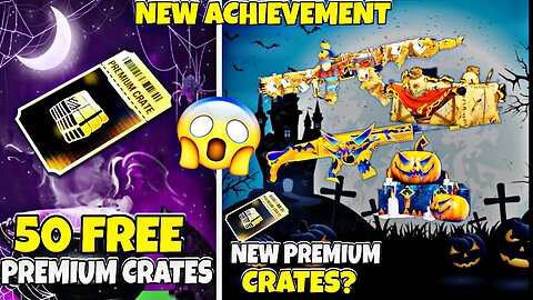 PREMIUM CRATES LEAKS | FREE PREMIUM CRATES | NEW ACHIEVEMENT | PREMIUM CRATES release DATE | PUBGM