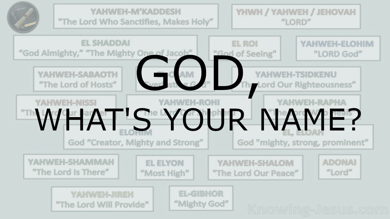 God, What's Your Name?