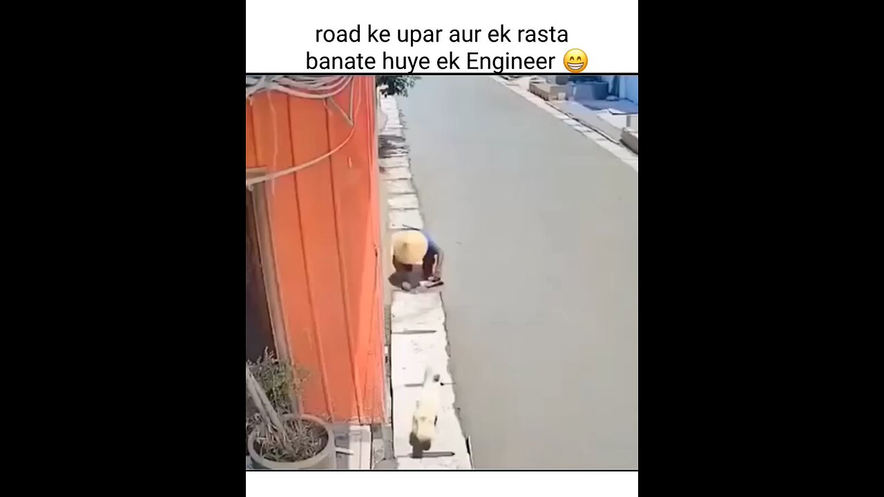 Funny road banate hue ek banda