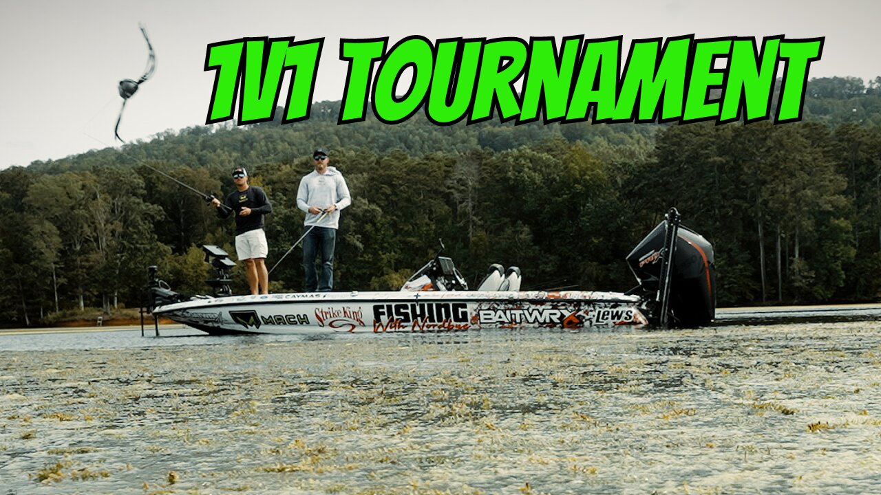 1V1 VS PRO BASS FISHERMAN AT LAKE GUNTERSVILLE