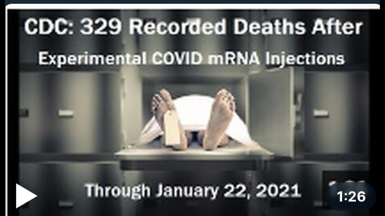 329 deaths in US following Covid-19 vaccines reported to CDC as of Jan 22, 2021