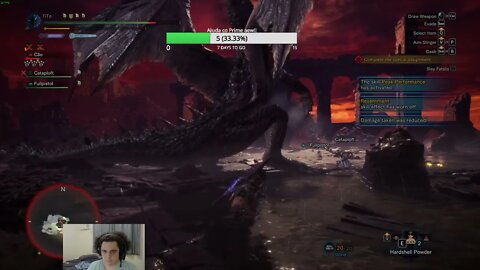 (MHW) Duo no Fatalis, Tirando dentes