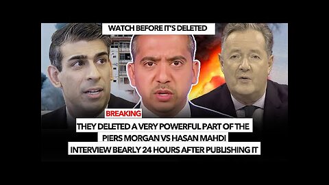 Watch This Part Of The Deleted Interview Before YouTube Removes It (Media Censoring Hasan Mahdi)