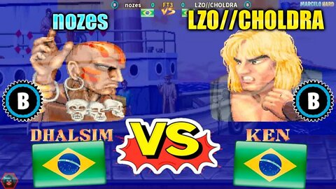 Street Fighter II': Champion Edition (nozes Vs. LZO//CHOLDRA) [Brazil Vs. Brazil]