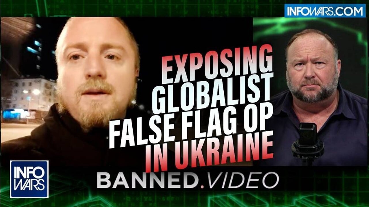 American Reporter in Ukraine Exposing the Globalist WW3 Russian False Flag Op in Real Time