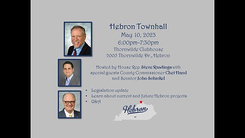 Hebron Townhall May 10, 2023