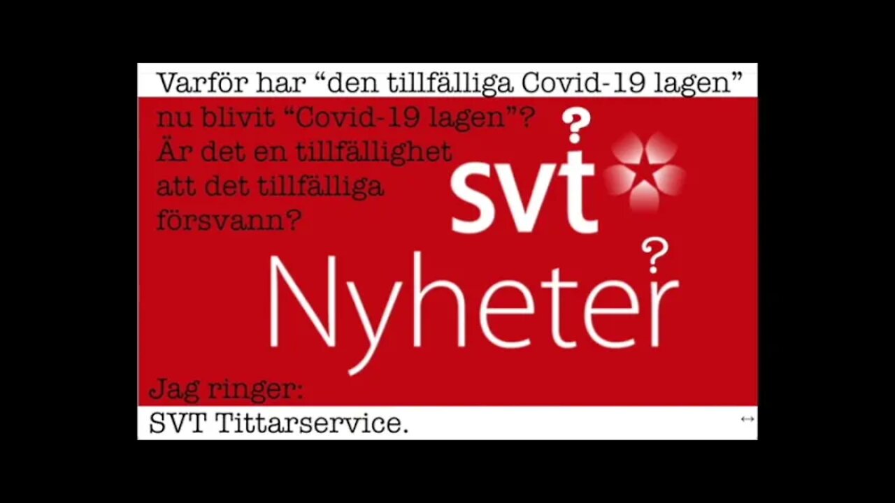 EN TILLFÄLLIGHET ATT DET TILLFÄLLIGA FÖRSVINNER?