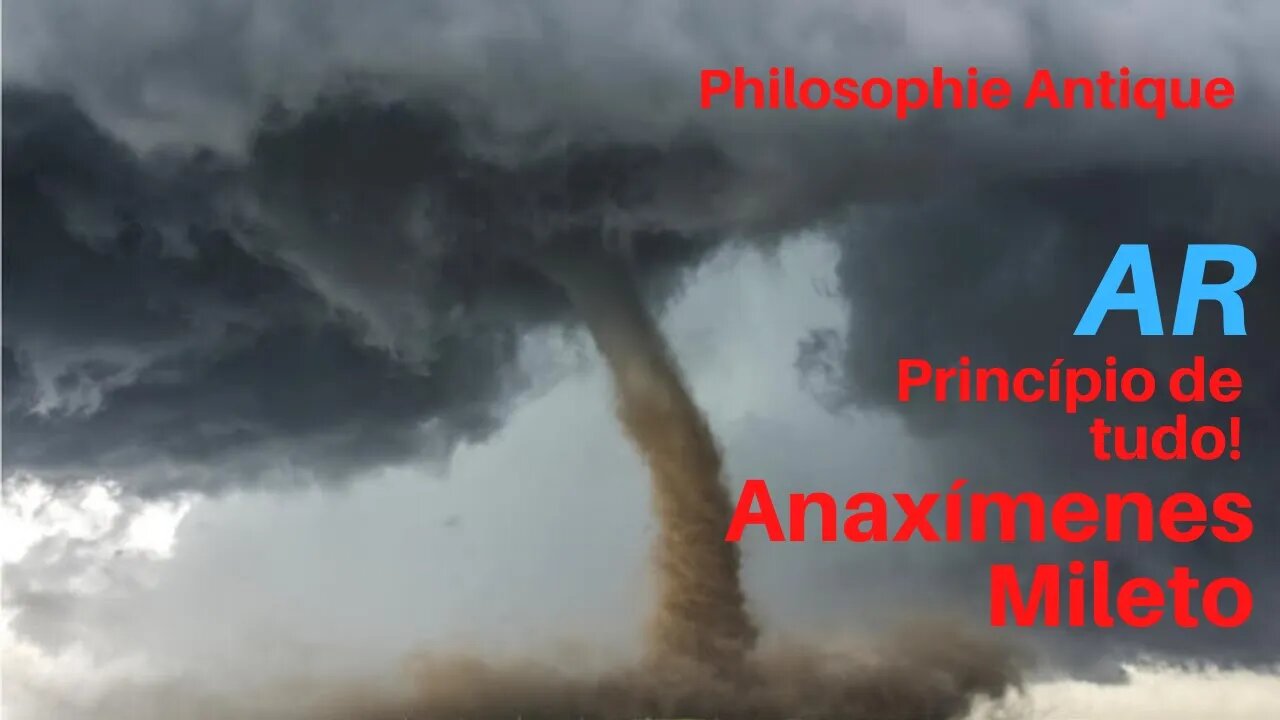 Anaxímines: o AR como princípio de tudo.