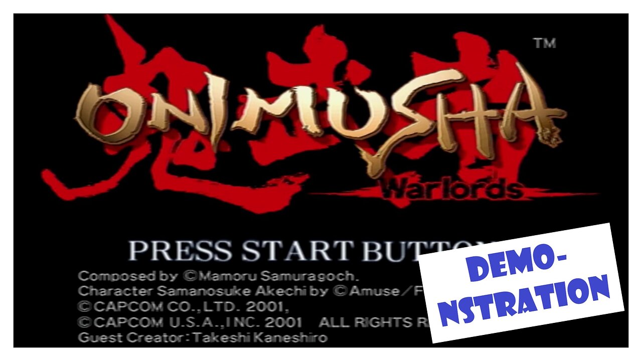 Onimusha Warlords DEMOnstration (PlayStation 2)