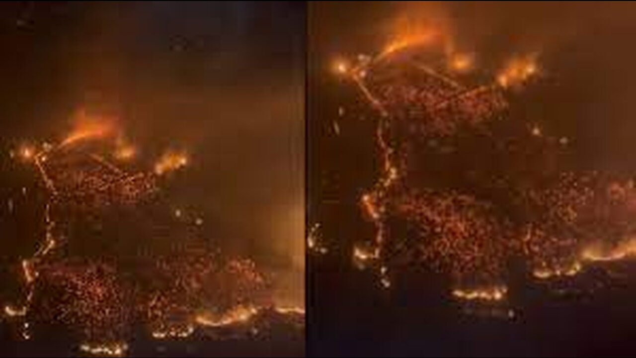 Massive Fire Breaks Out In Hawaii Island. Live Video Footage. Must Watch.