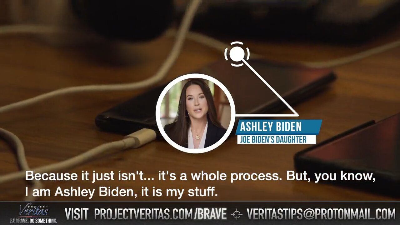 Project Veritas Has Released a Video in Which Ashley Biden Confirms the Diary Belongs to Her.