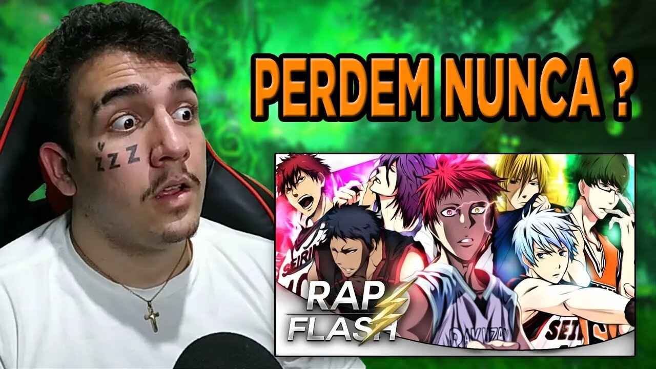 REAGINDO SPEEDLORD 4 - KUROKO NO BASKET | ESPECIAL 200K | Flash Beats (Prod.@Sidney Scaccio) | REACT