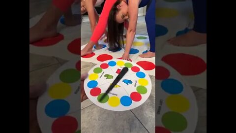 She fell playing twister