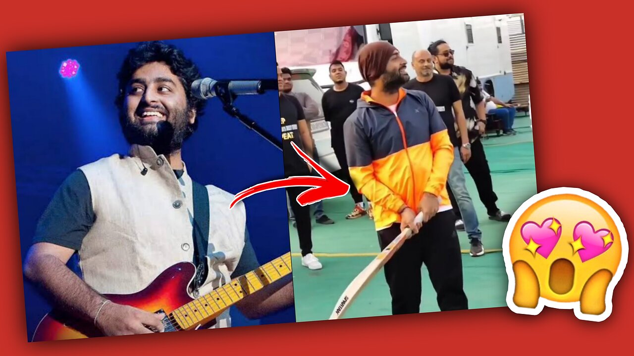 Arijit Singh Plays Cricket 🏏 😍🔥