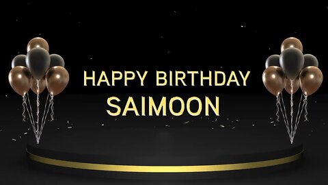 Wish you a very Happy Birthday Saimoon