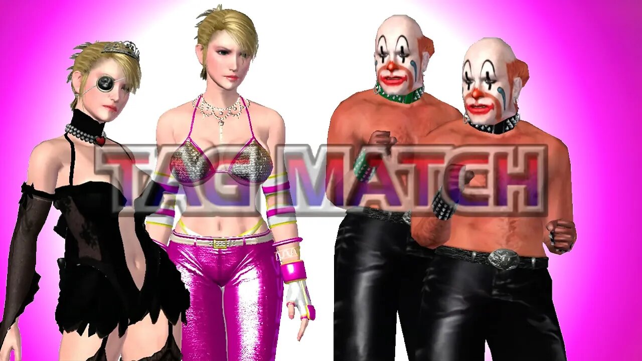 Rumble Roses XX - Mixed Gender Tag Match