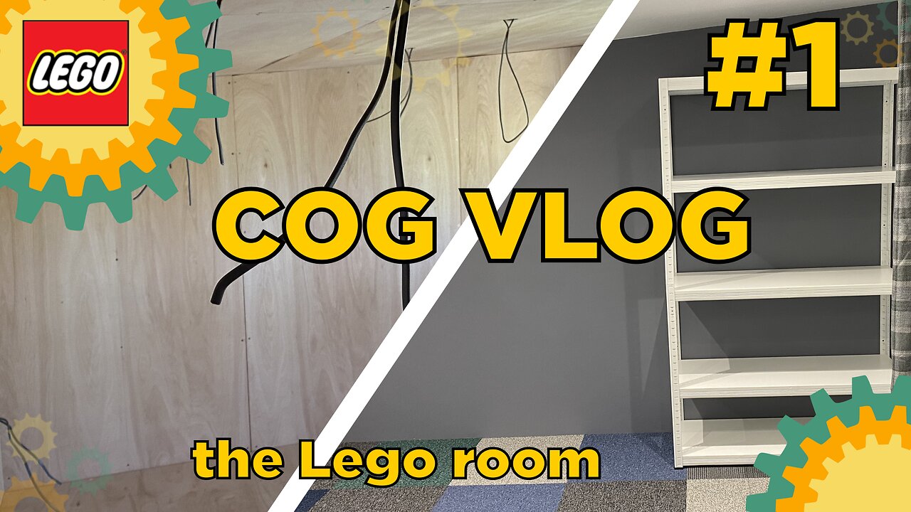 The Lego Room Cometh!!! Cog Vlog #1