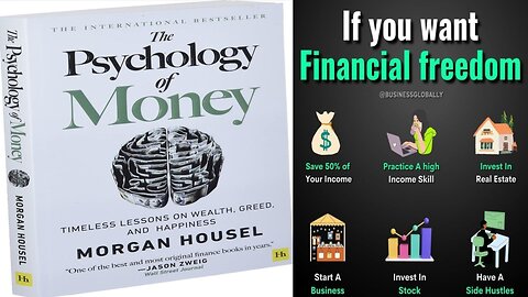 THE PSYCHOLOGY OF MONEY | If You Want Financial Freedom| MORGAN HOUSEL | @Englishaudiobooks