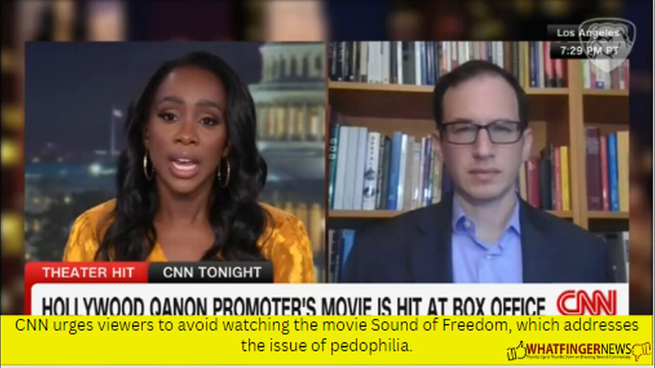 CNN urges viewers to avoid watching the movie Sound of Freedom, which addresses the issue