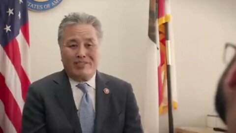 Representative Mark Takano gets very nervous with Matt Walsh