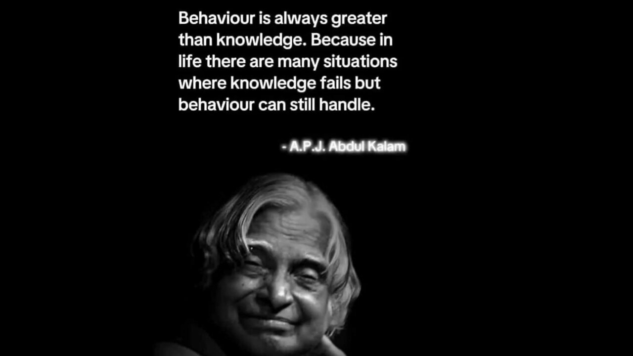 Behaviour is important