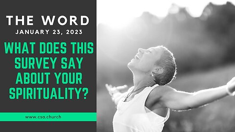 The Word: January 23, 2023