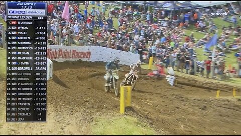 AMA Motocross High Point 250 Moto 2 FINISH