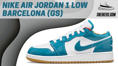 Nike Air Jordan 1 Low Barcelona (GS) - DM0589-400 - @SneakersADM