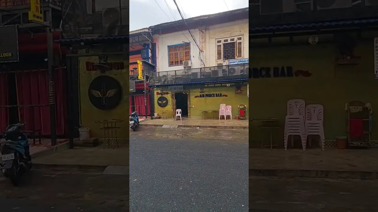 Sex Tourist Street Riverside Phnom Penh Cambodia 🇰🇭 #shorts #cambodia #phnompenh #riverside