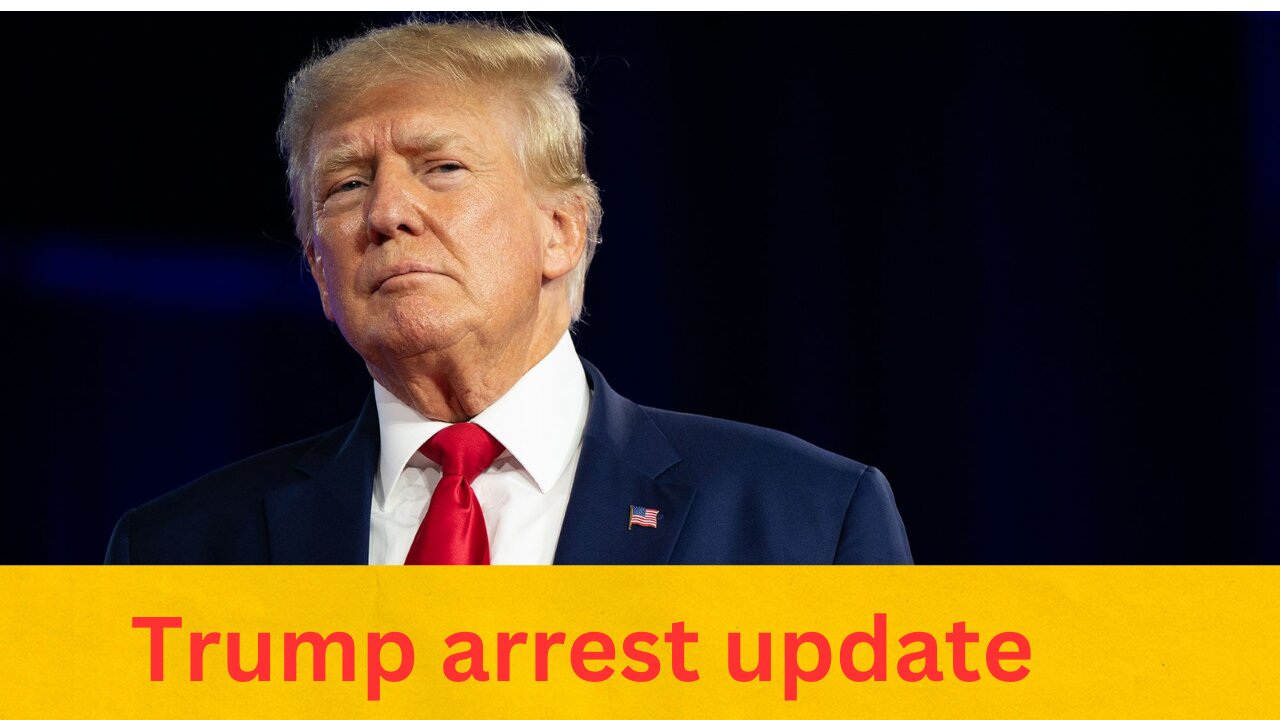 Trump arrest update: