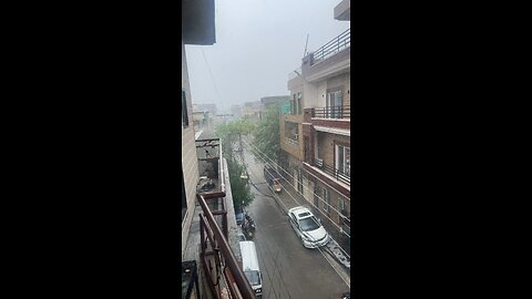 Old Lahore with Rain