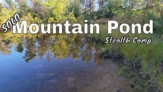 Mountain Pond - Stealth Camping - Found the Perfect Spot!