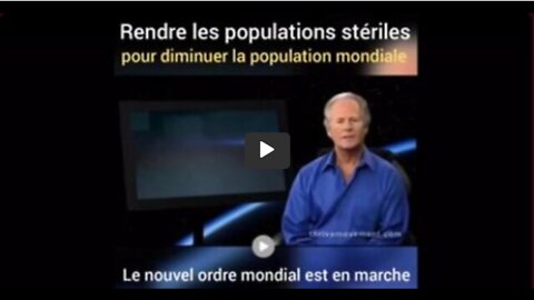 Rendre les populations stériles pour diminuer la population