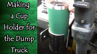 Making a Cup Holder for the Dump Truck