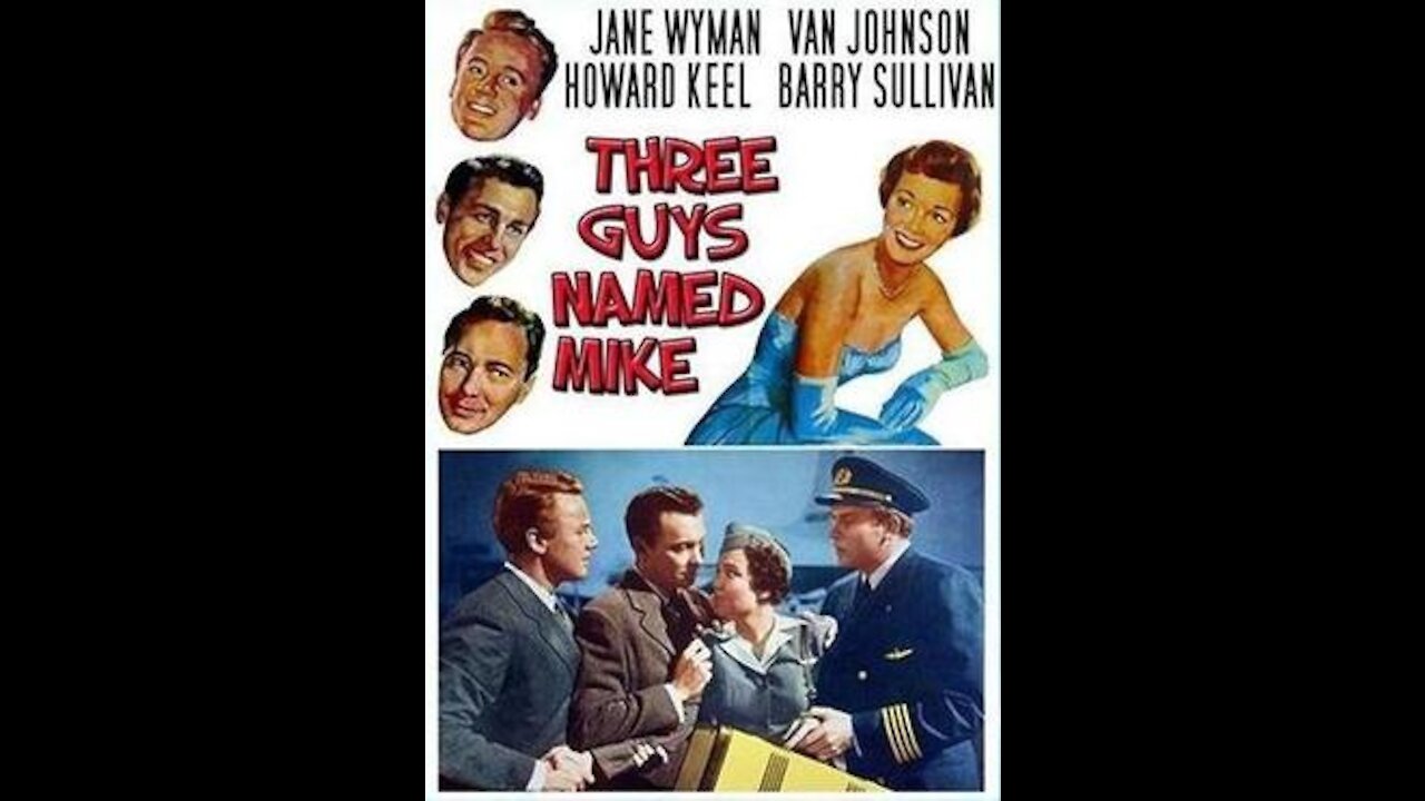 Three Guys Named Mike (1951) | Directed by Charles Walters - Full Movie