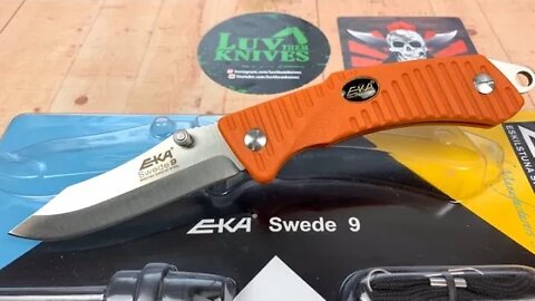 EKA Swede 9 lock back knife / Includes Disassembly / lightweight & budget friendly !