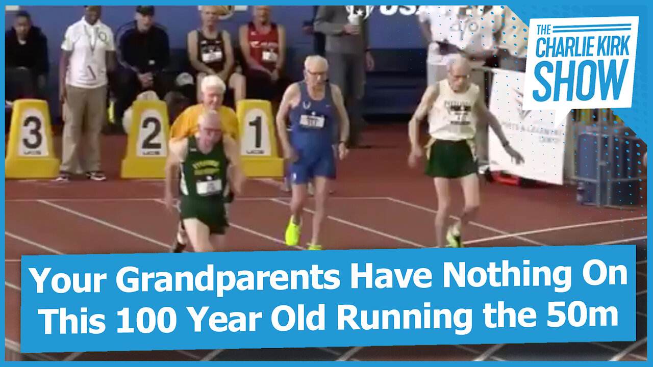 Your Grandparents Have Nothing On This 100 Year Old Running the 50m