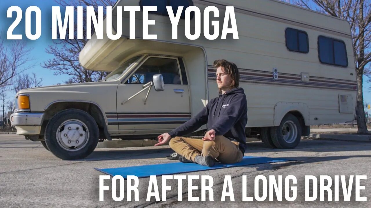 Yoga For Van Life | Beginner stretches for after sitting in a car.