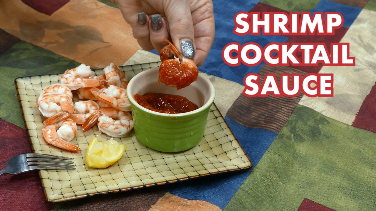 Quick Tips - Simple Three Ingredient Shrimp Cocktail Sauce