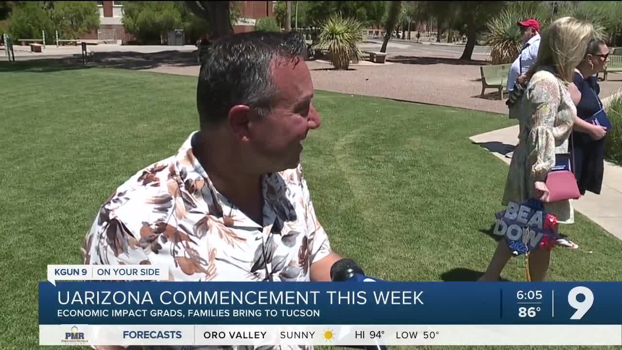 UArizona Commencement weekend boosts business