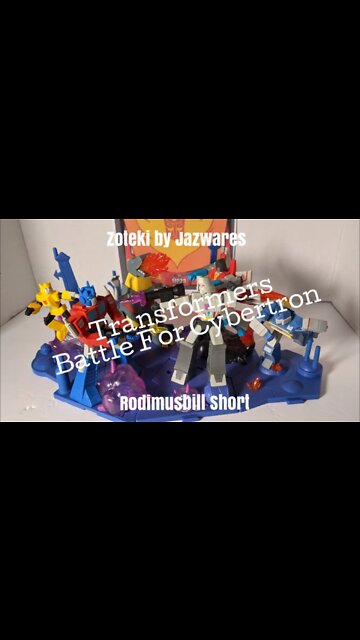Zoteki by Jazwares Transformer Statues - Battle For Cybertron Complete Set by Rodimusbill #shorts